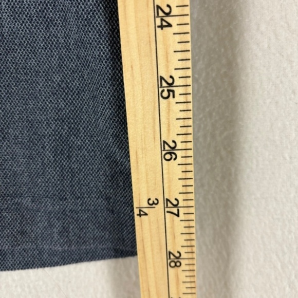 Knights Sportswear XL Polo Gray White Striped Three Button Short Sleeve - Picture 10 of 11